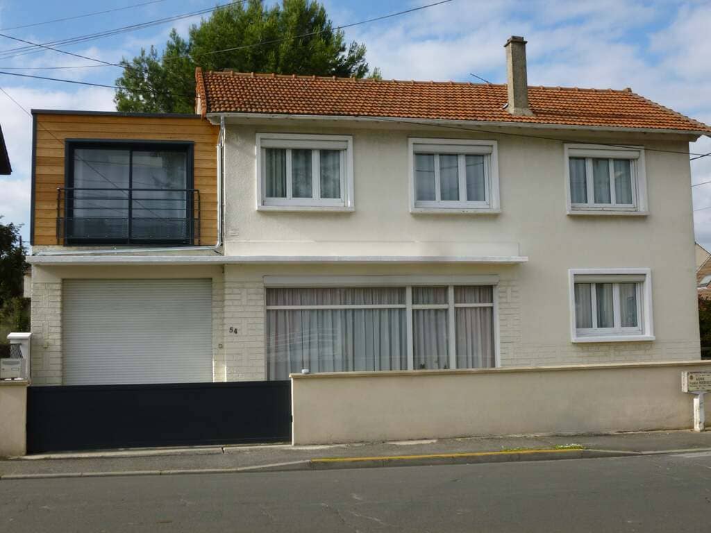 Extension sur garage existant