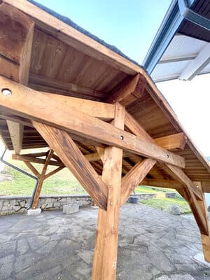 Carport asymétrique - Vue 15