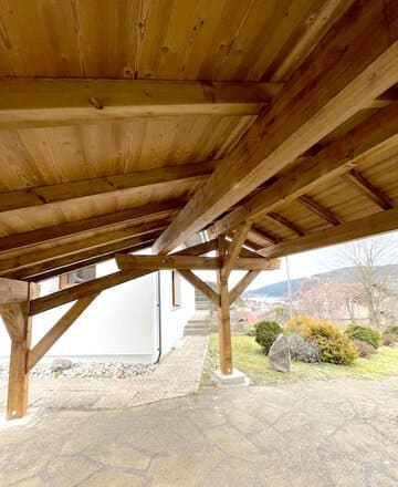 Carport asymétrique - Vue 20