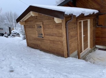 Projet extension bois Workwood