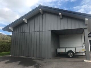 Habillage murs métal - Vue 6