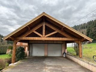 Carport bois