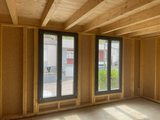 Chantier ossature bois - 13