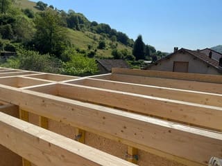 Chantier ossature bois - 3