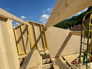 Chantier ossature bois - 4