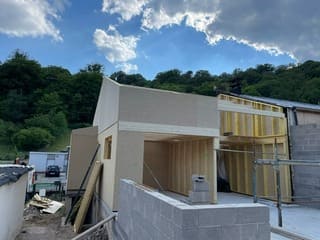 Chantier ossature bois - 6