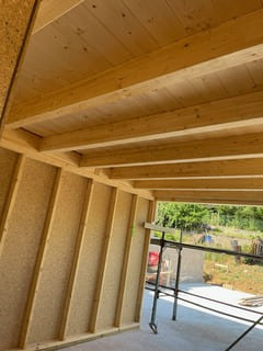Chantier ossature bois - 8