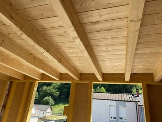 Chantier ossature bois - 9