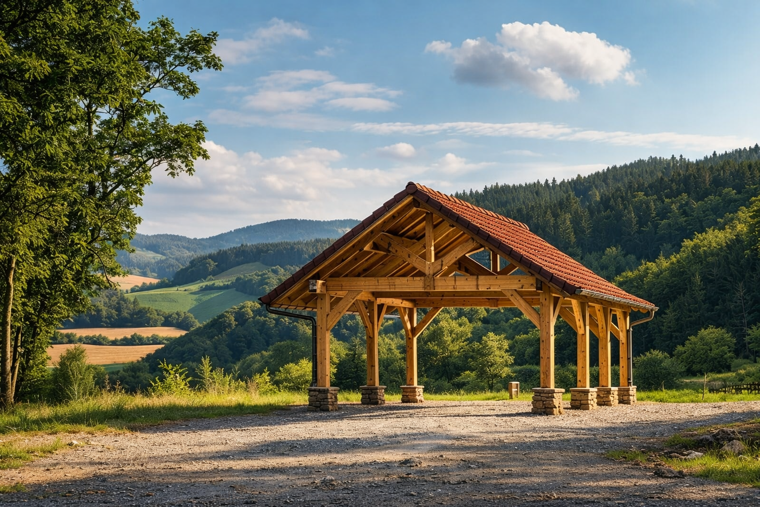 Appentis et carports