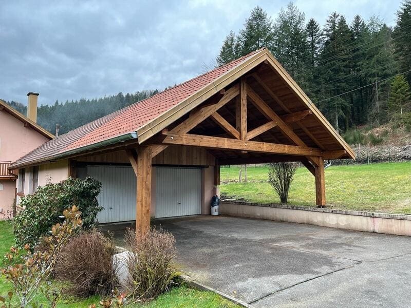 Carport bois