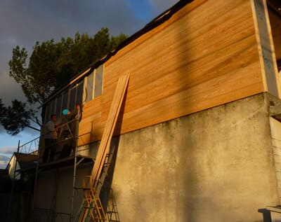 Extension garage - Vue 8