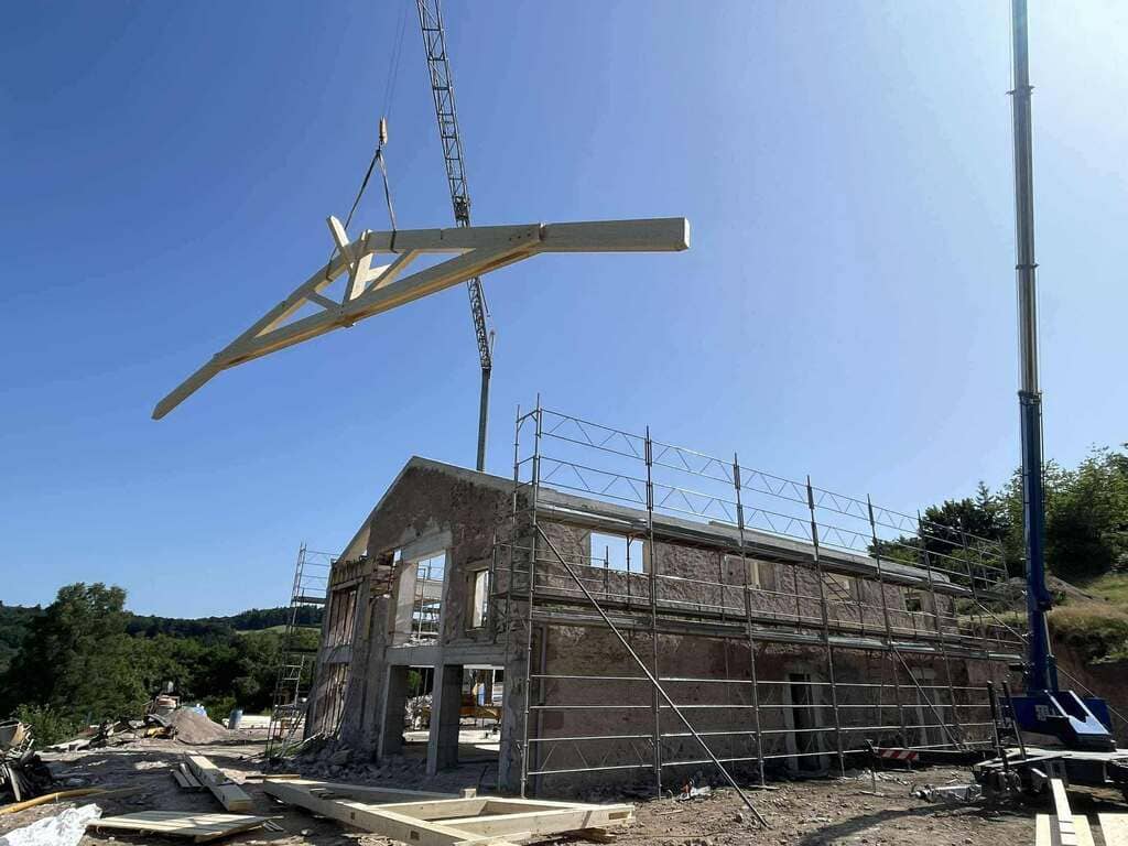 Rénovation charpente - Vue 3