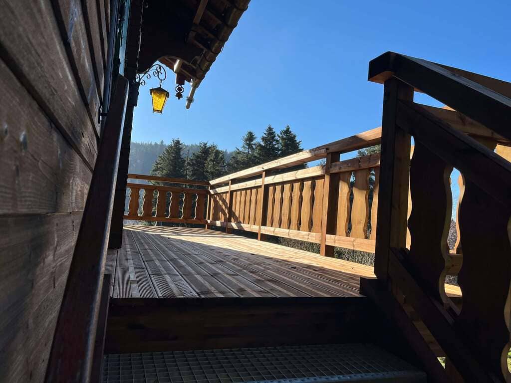 Terrasse bois en pin autoclave